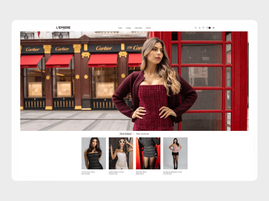 L'EMIERE - magazin Shopify