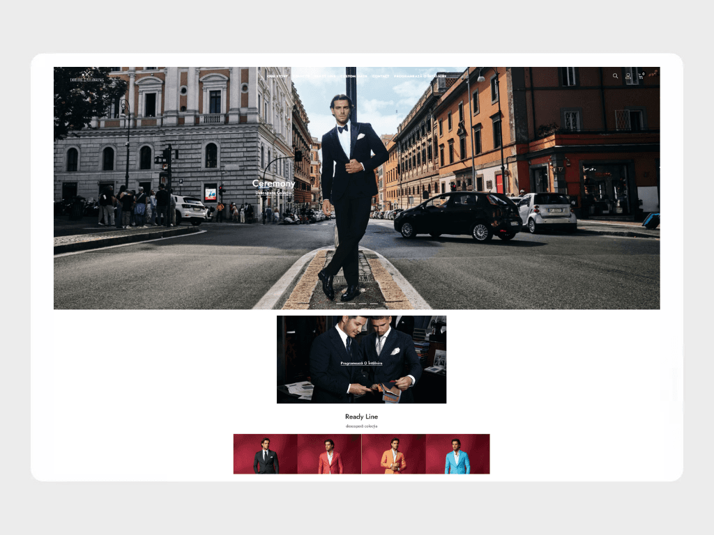 Dimitri's Clothing - magazin Shopify